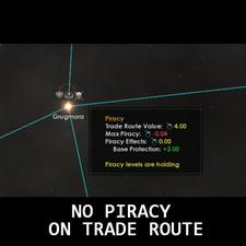 贸易路线上无盗版(No piracy on trade route) mod | 群星