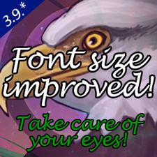 字体大小改进 - 照顾你的眼睛！(Font Size Improvement - Take Care of your Eyes!) mod | 群星