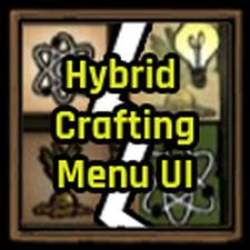 混合合成菜单界面(Hybrid Crafting Menu UI) mod | 饥荒联机版