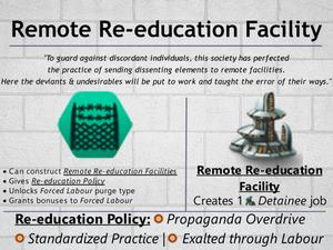 远程再教育设施 - 新的威权公民(Remote Re-education Facilities - New Authoritarian Civic) mod | 群星