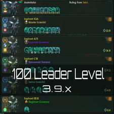 100领袖等级(100 Leader Level) mod | 群星